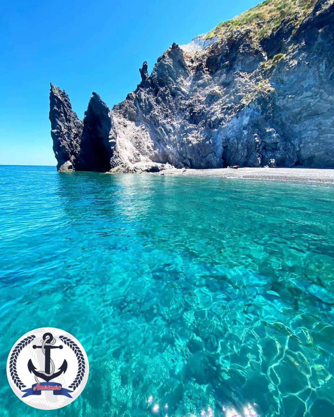 "Appartamento Del Mare Gliaca" Con Vista Isole Eolie,Ampia Terrazza,Wifi E Parcheggio Privato Gratuito Piraino Dış mekan fotoğraf
